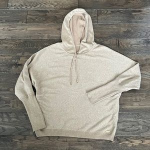 Calvin Klein hooded Gold Threaded Sweater